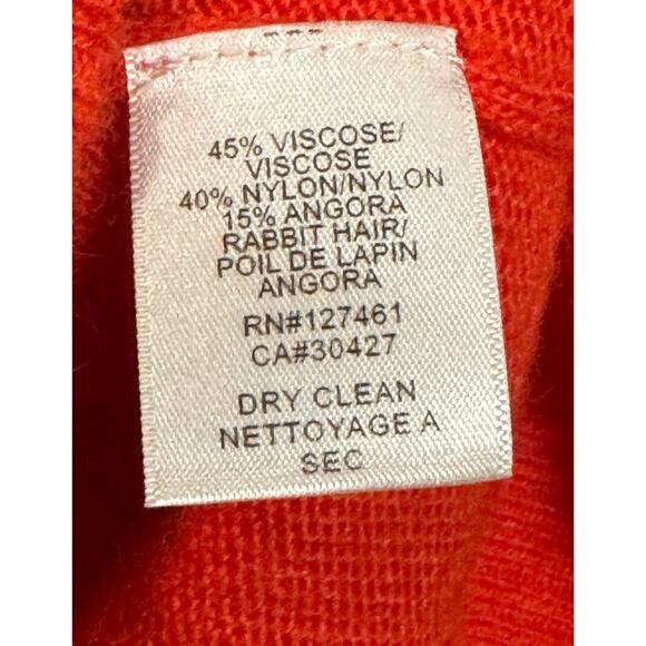 Wildfox White Label Oversized Sweater Red Sequin Angora Taylor Swift Soft - Picture 10 of 14